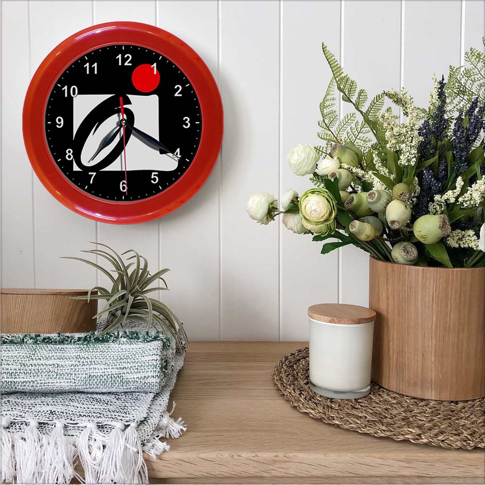 JAM DINDING Oi ORANG INDONESIA 2   (DIAMETER 30CM)