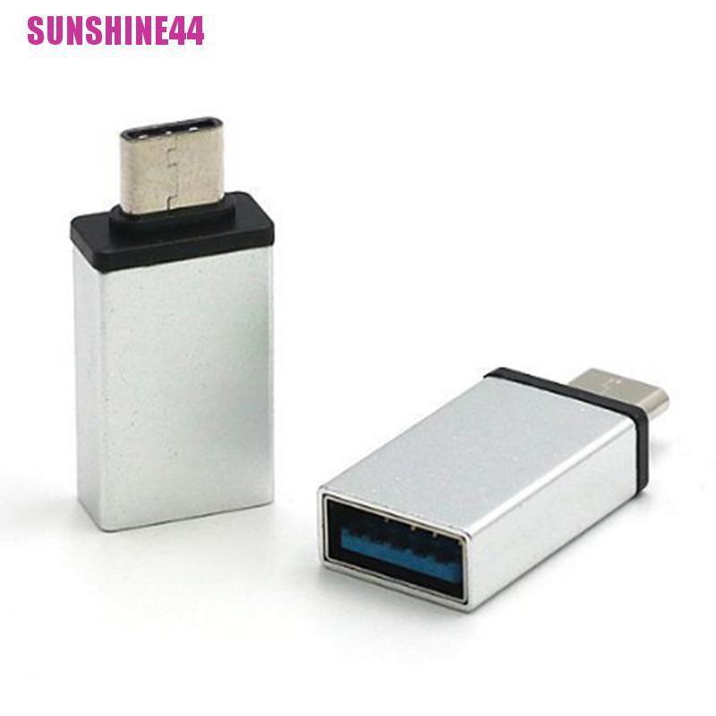 [SUN44] USB-C Male Type C to USB Adapter 3.0 A Female Data Converter Connector Adaptor