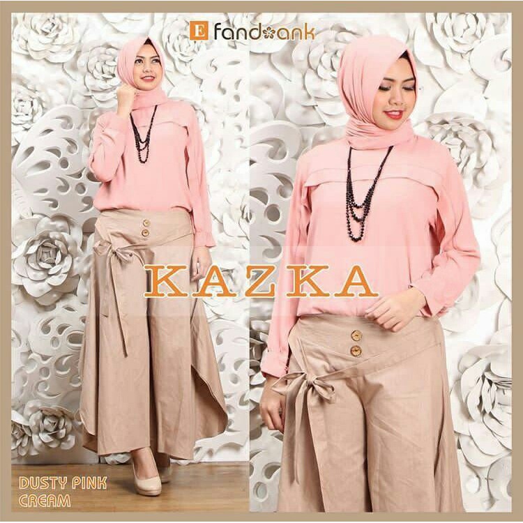 HOPYLOVY - Setelan Wanita Jersey Kazka Set