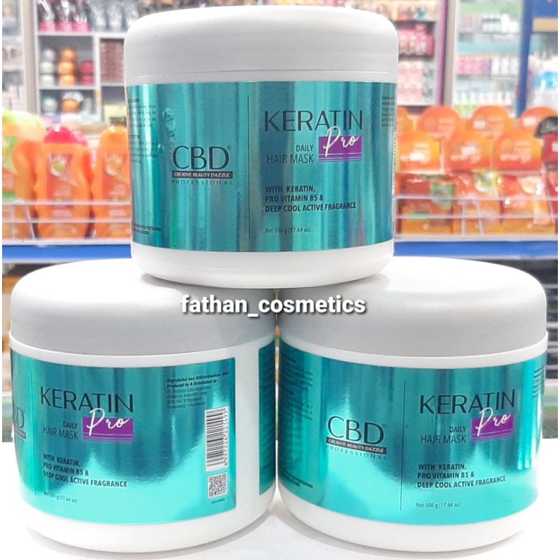Cbd Masker Keratin 500gr||250gr