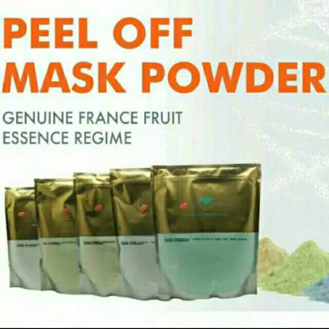 FDF peel off mask powder / masker peel off 1 kg pearl milk / Papaya / Aloe Vera / Aloe Vera / tea tr