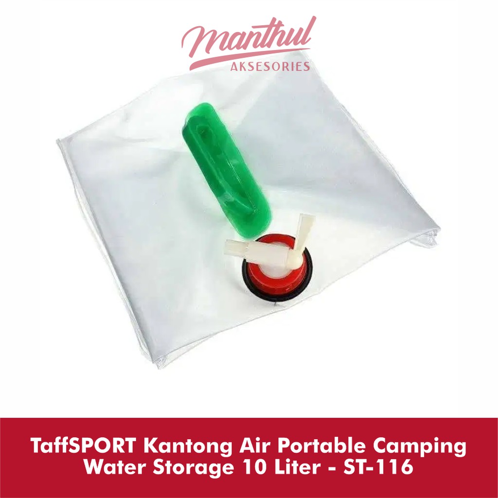 TaffSPORT Kantong Air Portable Camping Water Storage 10 Liter - ST-116