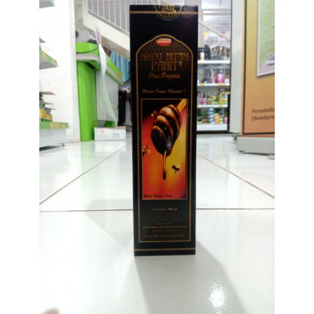 

Madu Hitam Pahit Plus Propolis