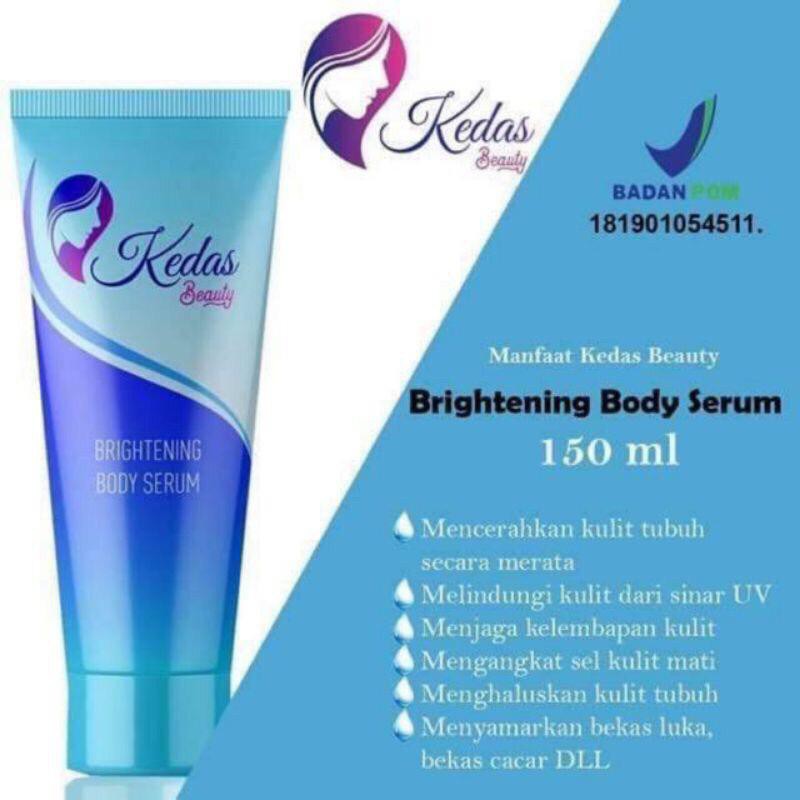 [CYBER] COD PROMO KEDAS BEAUTY BRIGHTENING BODY SERUM ASLI