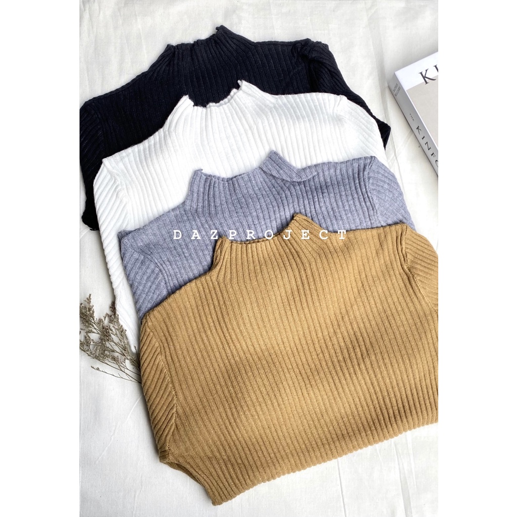 Inner Knit Import Tebal Adem Inner Rajut Import inner tiff kaos inner dalaman by DAZPROJECT