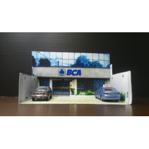 

Dijual seni melipat kertas origami buat anak sekolah diorama papercraft Bank BCA skala 1 64 Murah