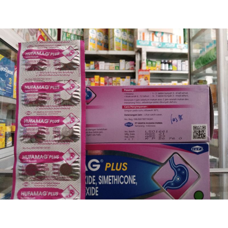 HUFAMAG PLUS TABLET 1 STRIP @10 TABLET - ED 03/2025