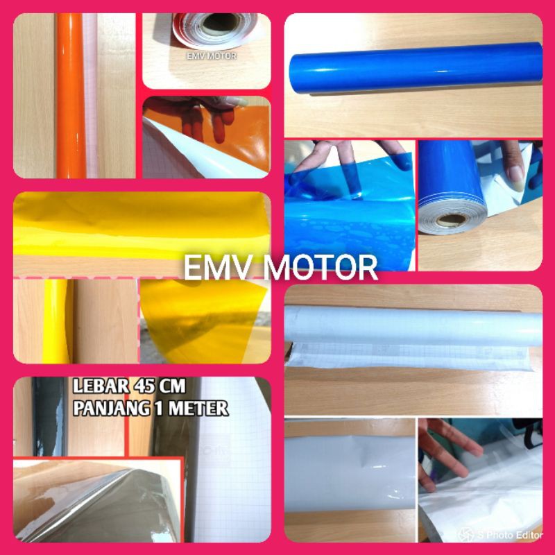 

skotlite sticker lembaran transparant (tembus pandang)