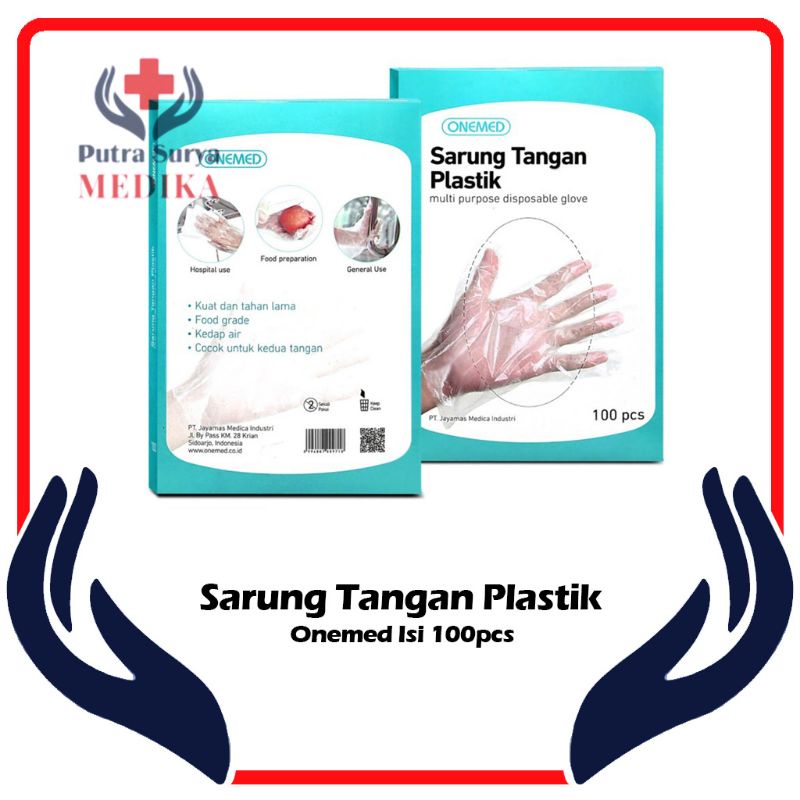 Sarung Tangan Plastik 100's Onemed