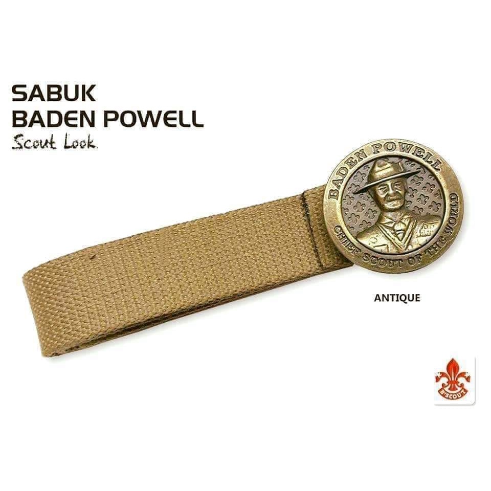 

B'Scout Scoutlokk - Sabuk Baden Powell Pramuka - Bahan Cor Anhas