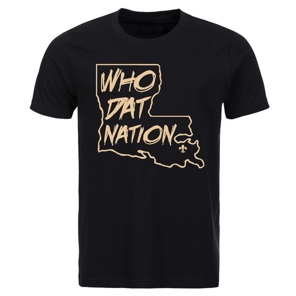 new orleans saints t shirts who dat