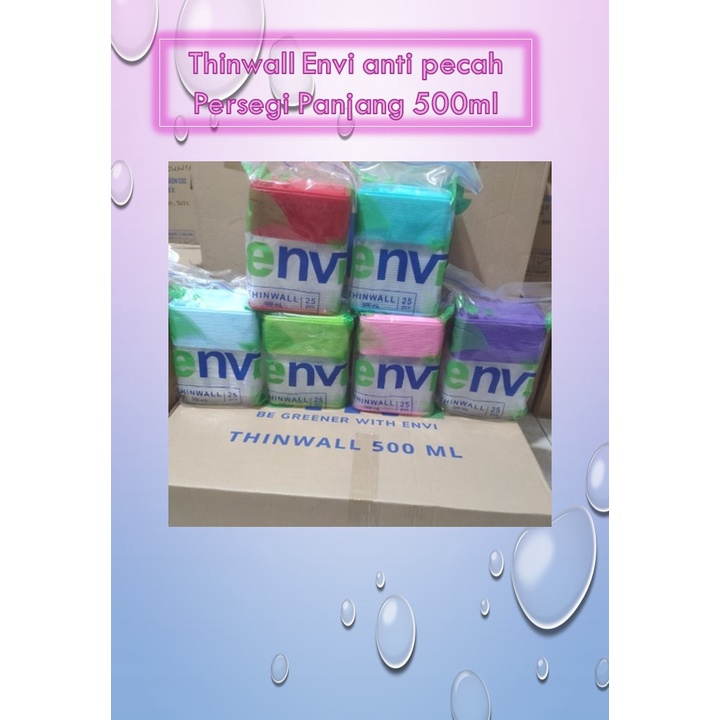 Thinwall Premium Warna 500ml - kotak jajan