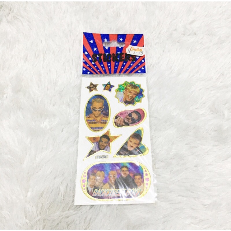 

Sticker Hologram Backstreet Boys Import Stiker