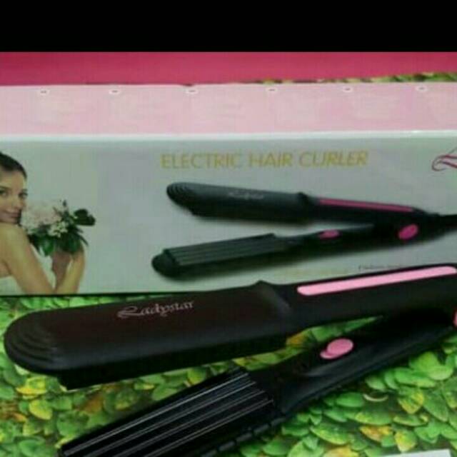 Catokan genteng ladystar LS 8006, catokan gerigi, catok rambut