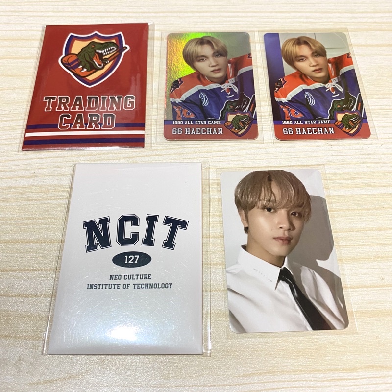 [TAKE ALL] PC Haechan TC 90’s Love SET + NCIT Photopack Night Ver NCT 127 2020 Official MD Reso Resonance Sticker Trading Card Hologram Non Holo Concept Envelope Photocard NCT Dream