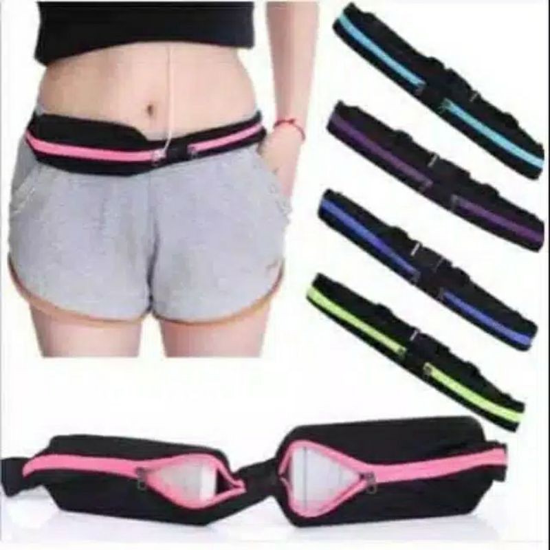 Tas Pinggang Jogging Untuk Taruh Hp Agar Tidak Jatuh Tas Pinggang Olahraga