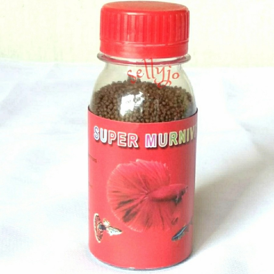 

MAKANAN IKAN pelet ikan CUPANG HIAS SUPER MURNIVIT