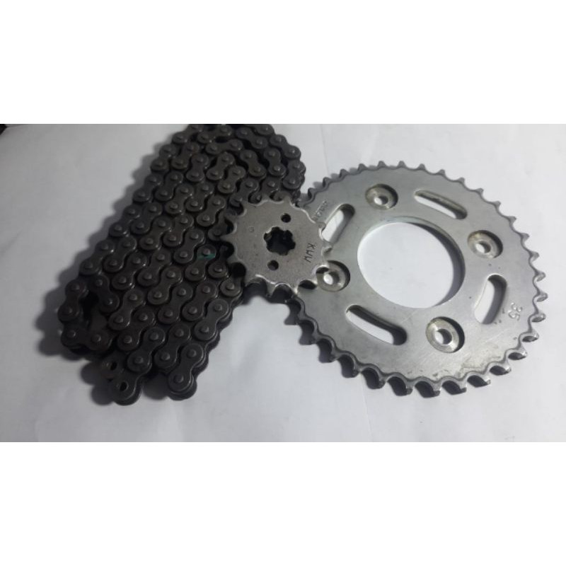 #gir supra fit secound #rantai supra fit #gir set sepeda motor supra fit secound