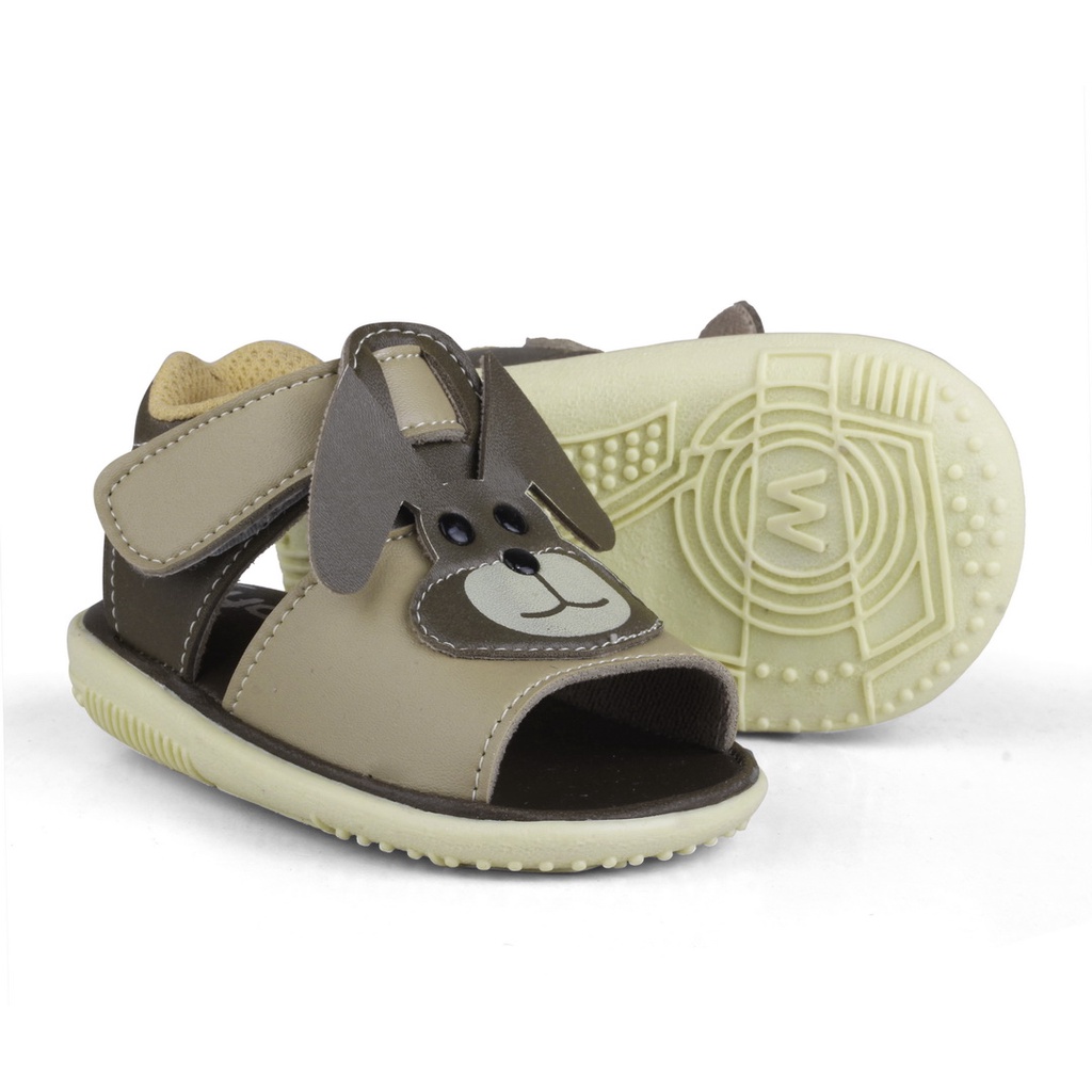 Sandal Anak Bunyi Unisex kelinci Olive SY2