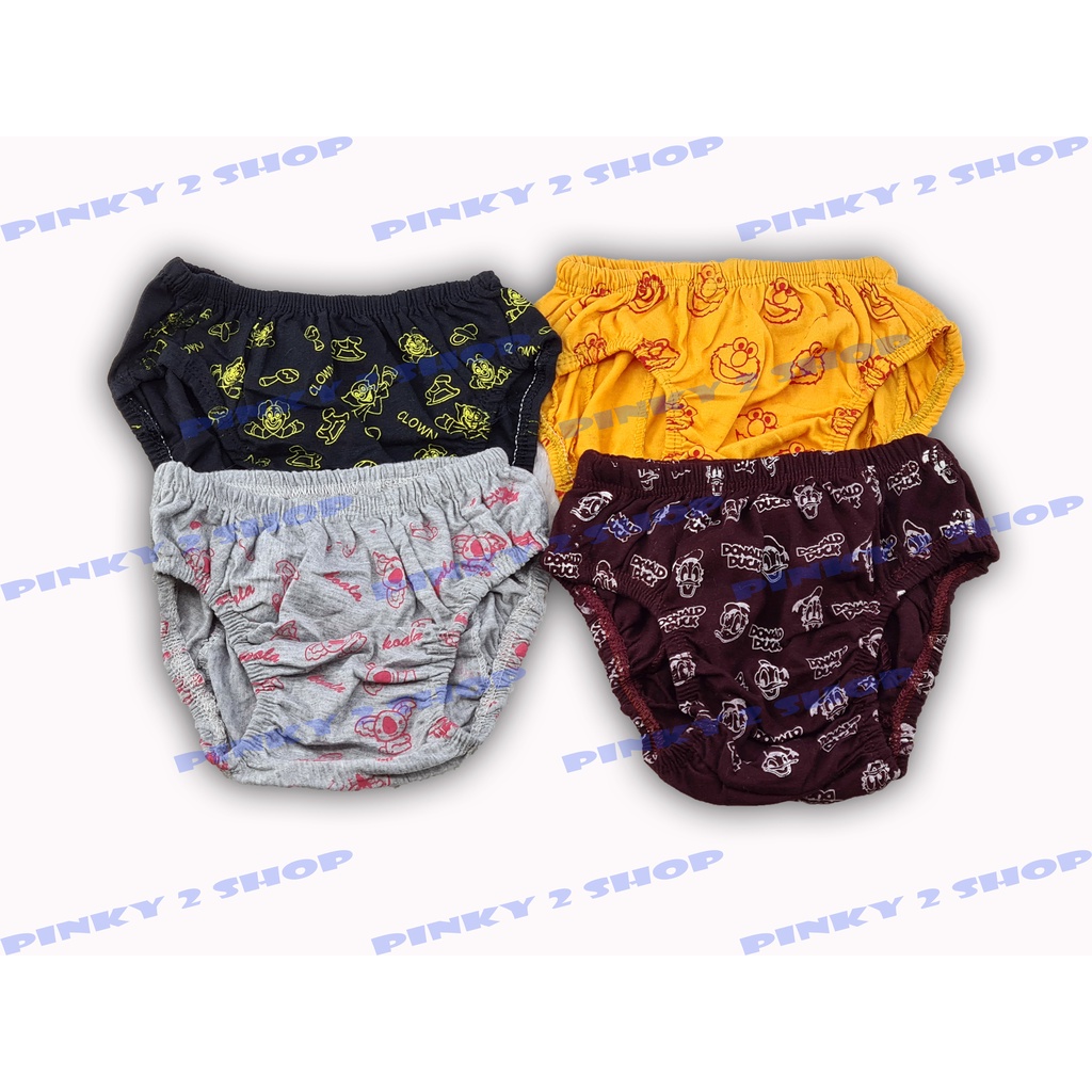 CELANA DALAM ANAK UNISEX KATUN BERMOTIF