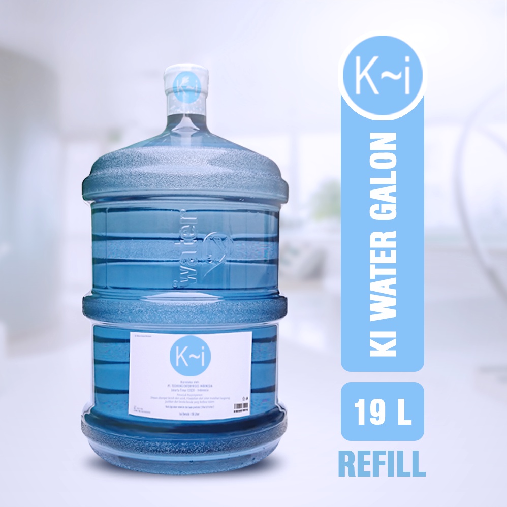 Jual Air Mineral Ki Water Galon 19 Liter Refill Shopee Indonesia 7960