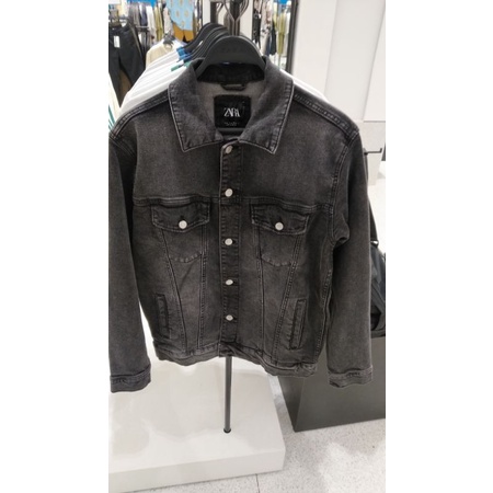 JASTIP jaket denim zara original cowok