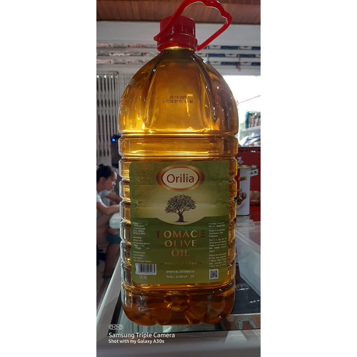 

Pomace Oil Orilia / Minyak Zaitun Orilia - 5 Ltr