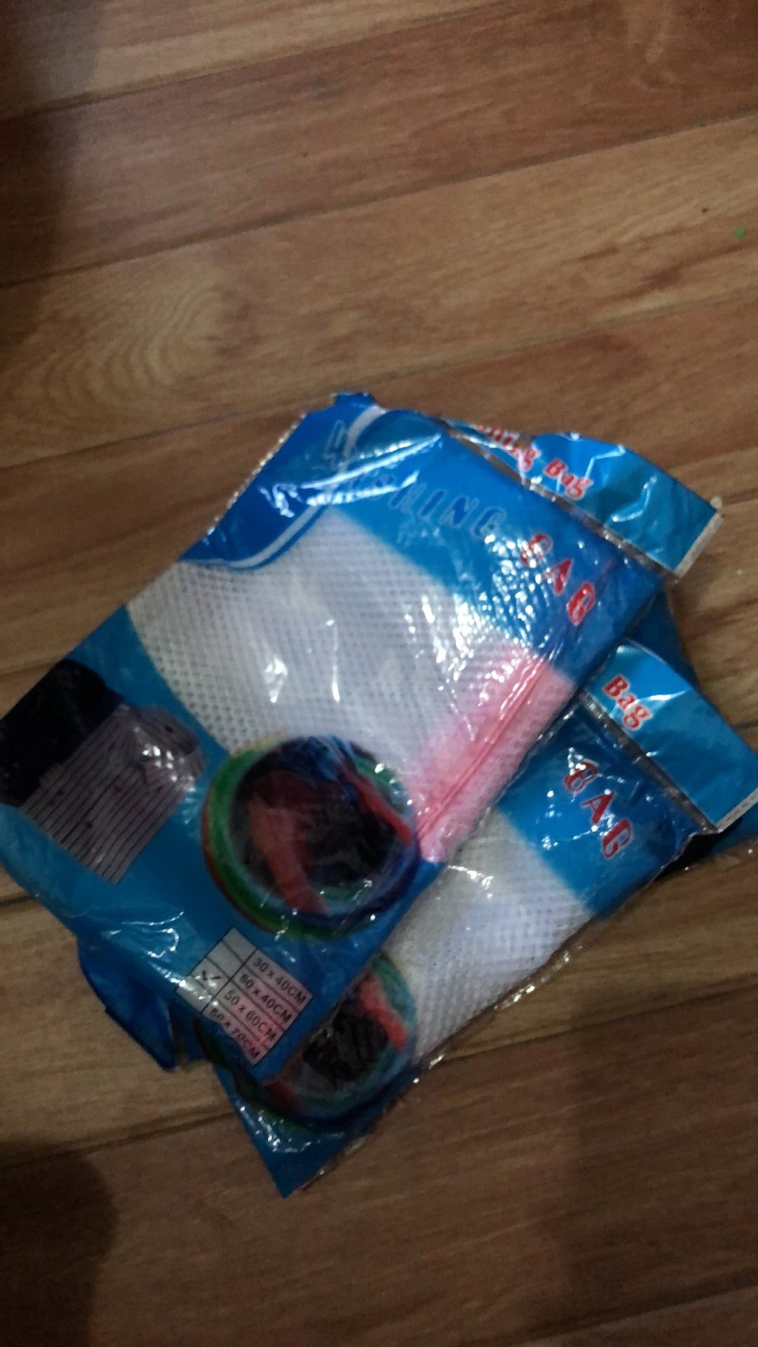 Je459 Kantong Cuci Pakaian Tas Jaring Keranjang Baju Kotor Laundry Bag Washing Bag Laundry 50x40