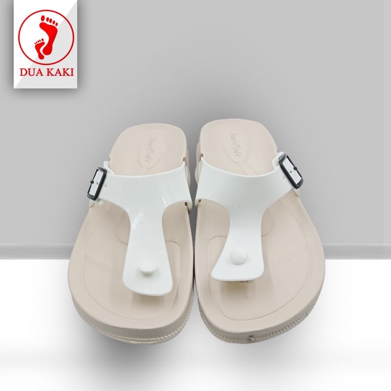 PROMO SANDAL DUA KAKI WANITA/SANDAL ANTI SLIP/SANDAL WANITA KOREA FC PROMO