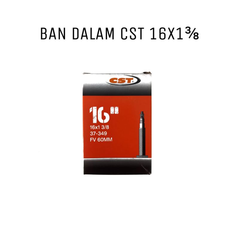 BAN DALAM SEPEDA CST 16 X 1⅜ (349)