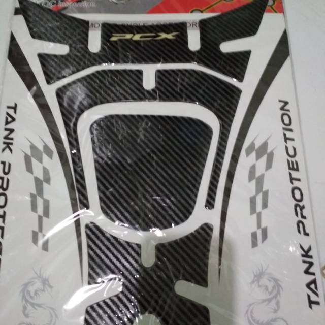 TANKPAD PCX 150 STIKER TIMBUL / DACKPAD NMAX HONDA PCX 150 NEW