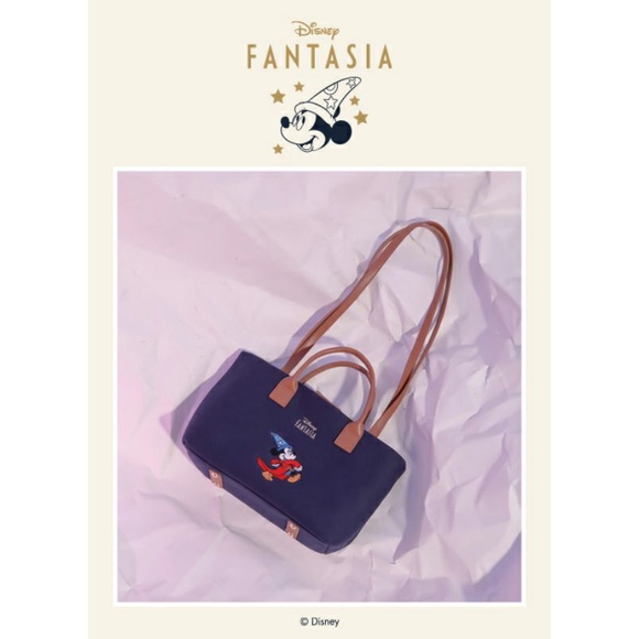 [READY] Gracegift Fantasia Mickey Canvas Tote Bag size small