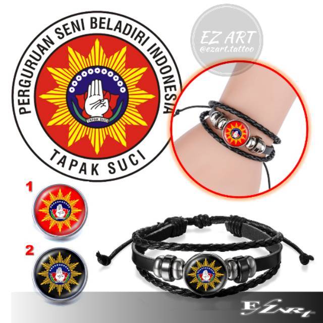 [EZ Art] Gelang Custom Silat Tapak Suci Keren Kepang Multilayer