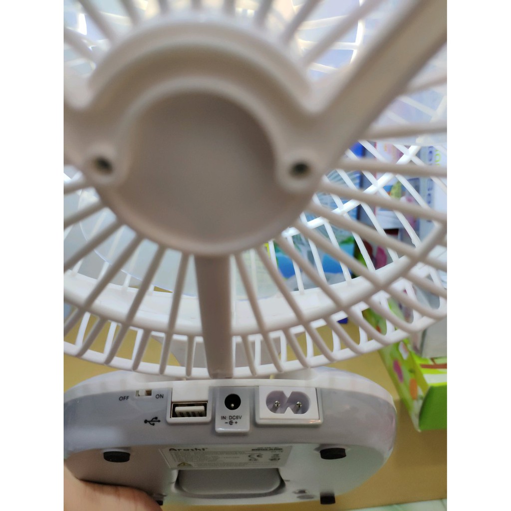 SURYA Emergency Fan Plus Lamp SDR22 England Emergency Kipas