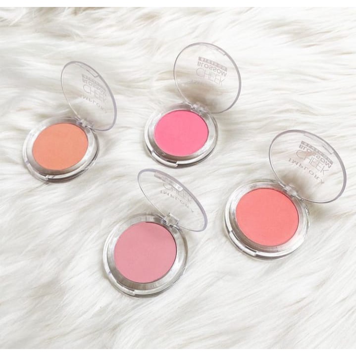 `ღ´ PHINKL `ღ´ ɪ ᴍ ᴘ ʟ ᴏ ʀ ᴀ Implora beauty blush on perona pipi warna cerah tahan lama padat kosmetik original