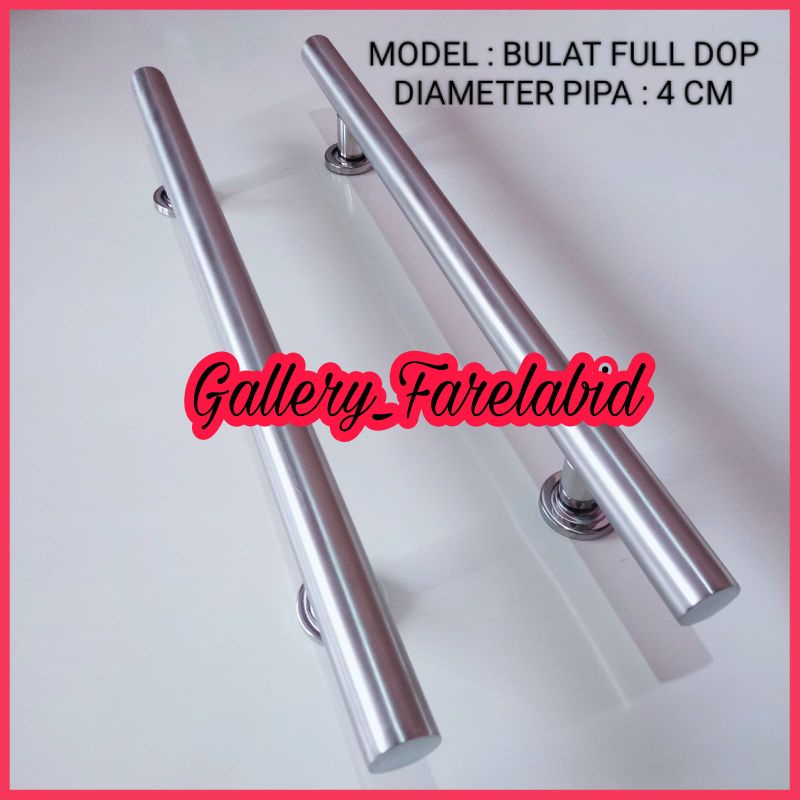 Handle Pintu Rumah 1 Meter Gagang Tarikan Pintu Kupu Tarung 100 Cm Pegangan Pintu Minimalis 80 Cm