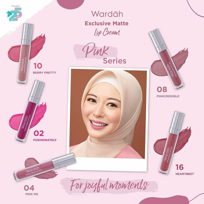 WARDAH EXLUCIVE MATTE LIP CREAM ORI