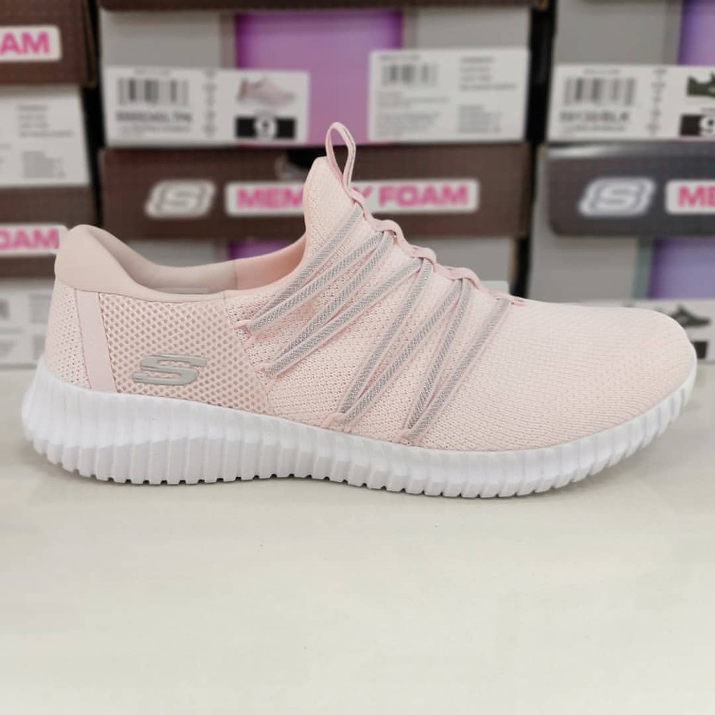 skechers social muse pink