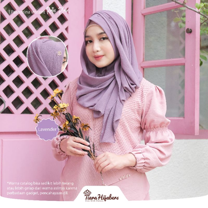 Jilbab Instan // PHRP // tiara Hijabers-LAVENDER
