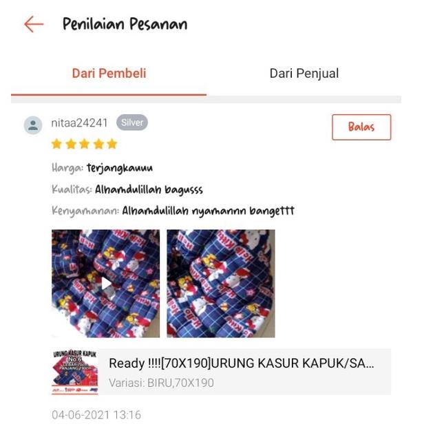 ヰ Ready  URUNG KASUR KAPUK/KULIT KASUR/URUNG KAPUK KATUN/KAIN KASUR KAPUK ㅪ