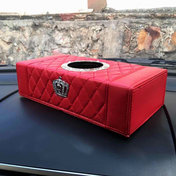 Kotak Tempat Tisu Tissue Box DAD Crown Mahkota Chxnel Series