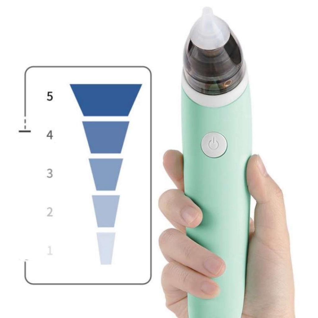 SUPPLIERNESIA - Alat Penyedot Ingus Bayi Elektrik / Baby Nasal Aspirator Nose Cleaner / Pembersih hidung bayi / Sedotan Pembersih Hidung Bayi