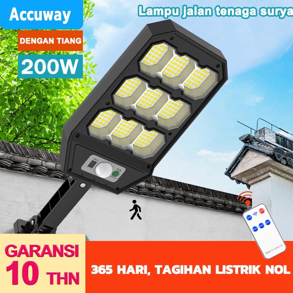 Lampu Jalan Solar Cell / PJU LED 200 Watt/ Solar Street Light 200 Watt