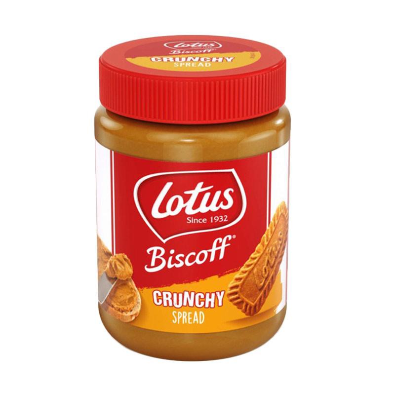 Lotus Biscoff Spread Crunchy Selai 380 Gram / Smooth 400 Gram