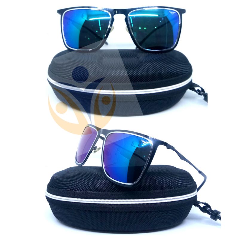 kacamata aviator sunglas produk lokal UV protection