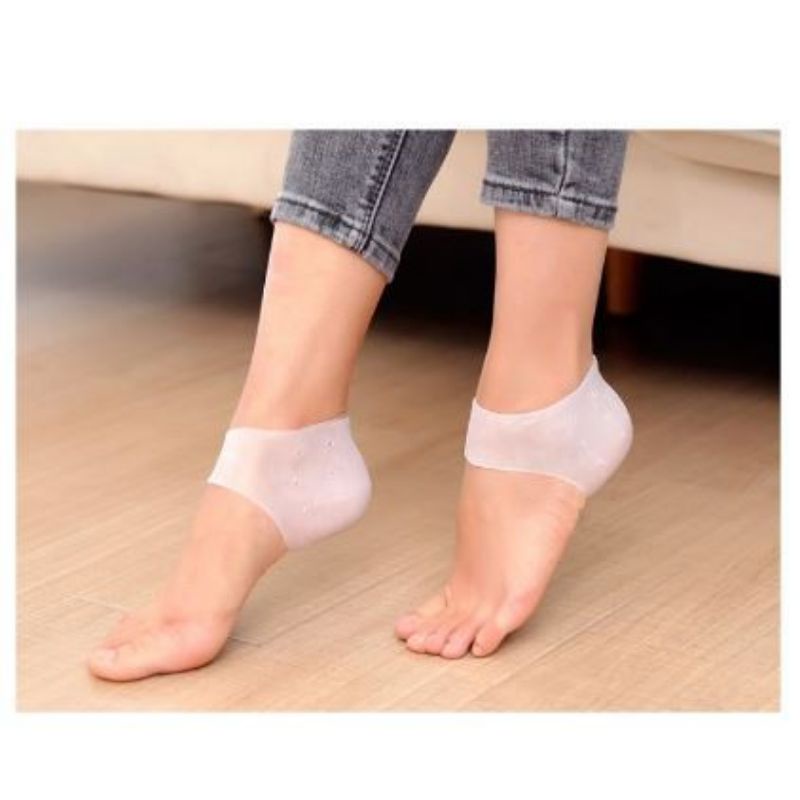 PELINDUNG TUMIT KAKI GEL SILIKON LEMBUT ANTI NYERI / BANTALAN SEPATU ANTI LECET HEEL PROTECTOR SILICONE