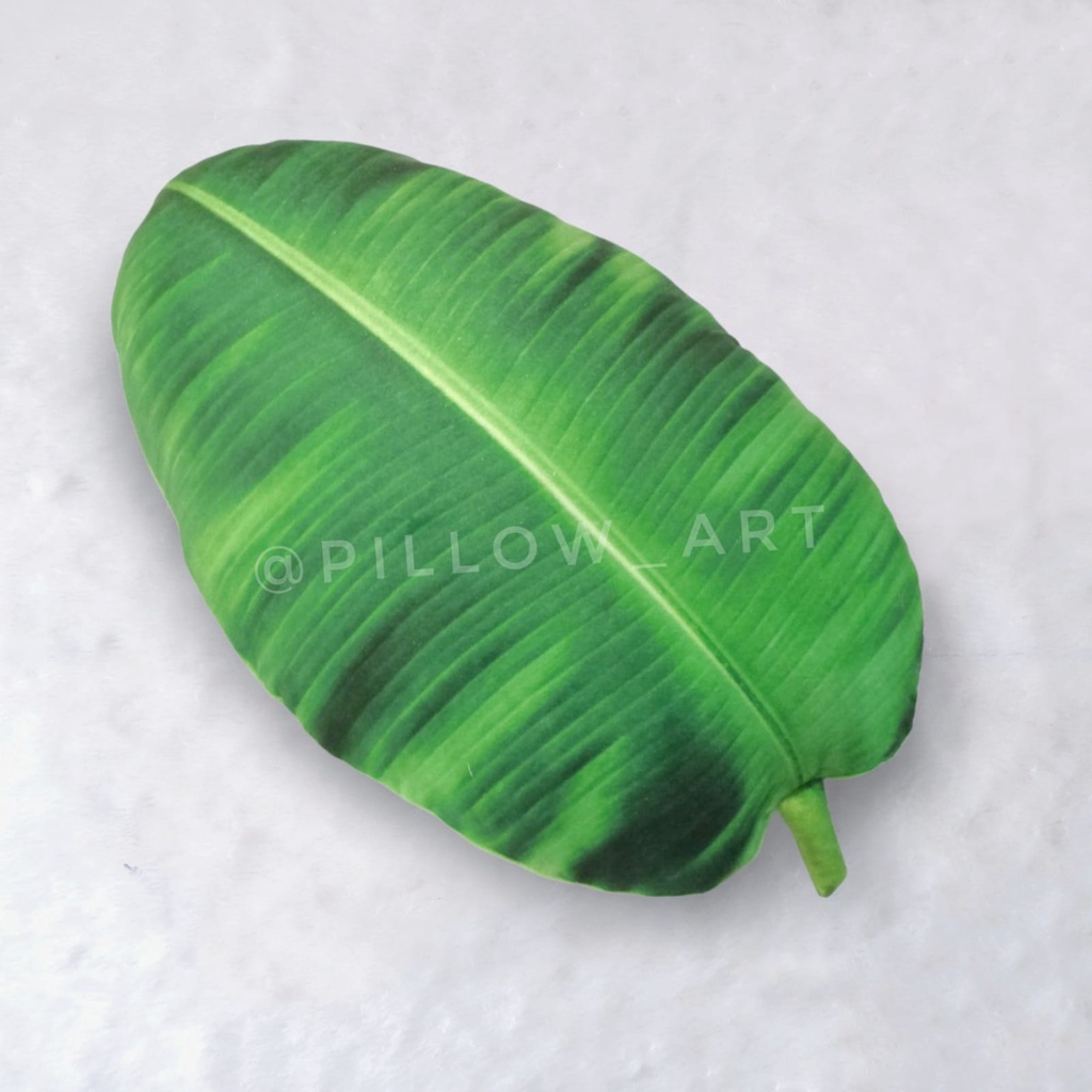 Pillowart - Bantal Sofa Motif Daun Pisang / Daun Kering - ART063