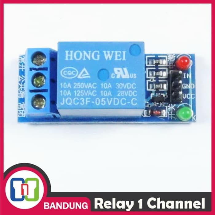 RELAY 5V 1 CHANNEL OUTPUT 250VAC 30VDC 10A MODULE FOR ARDUINO