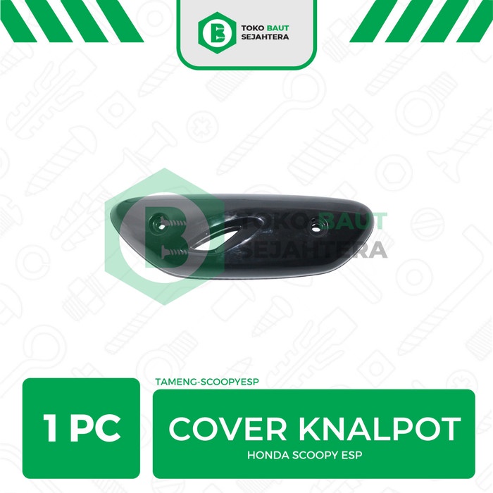 COVER KNALPOT SCOOPY ESP 2021 /TUTUP KNALPOT-TAMENG KNALPOT SCOOPY ESP