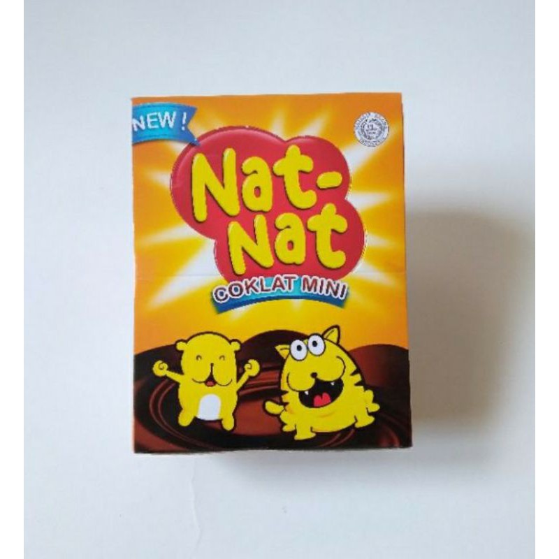 

Nat-Nat Coklat Mini (isi 20 pcs)